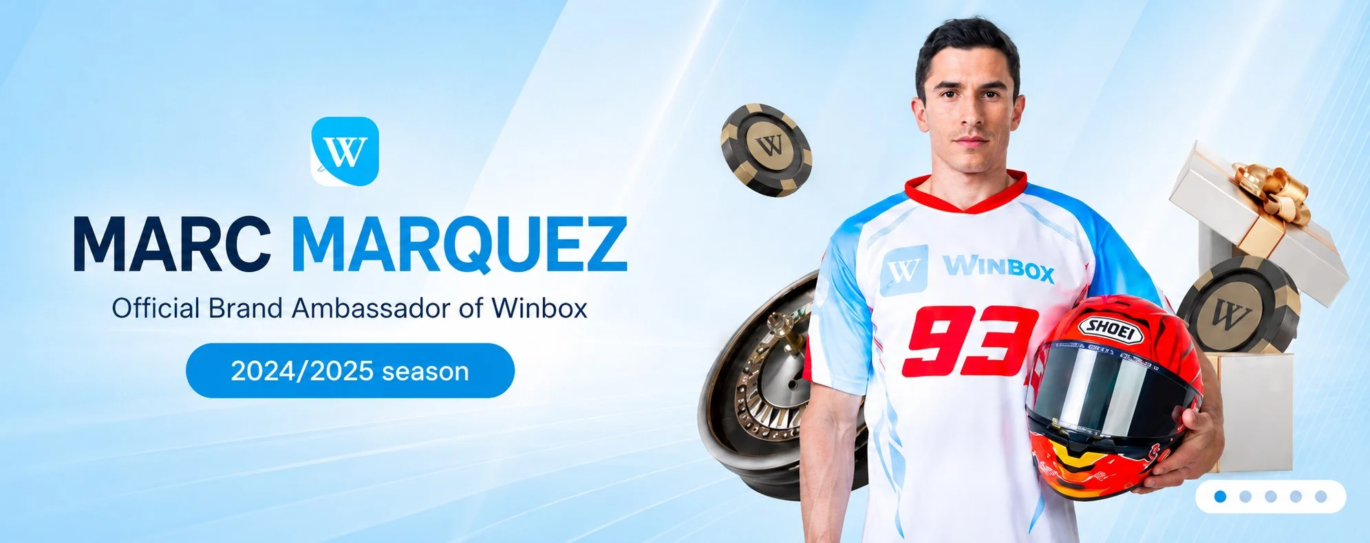 Marc Marquez – Official Brand Ambassador of Winbox, 2024/2025 season
